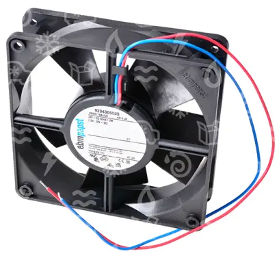 ventilátor axiální EBM 4314LR, 119 x 119 x 32 mm, 24 V, 1550 rpm